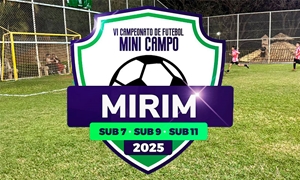 Final do VI Campeonato de Futebol Mini Campo Mirim 2025
