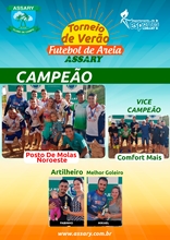 Final do XIII TORNEIO DE FUTEBOL DE AREIA 2019