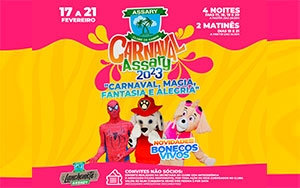 Bonecos Vivos Animando o Carnaval