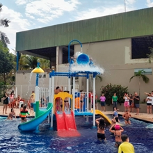 PARQUE AQUÁTICO INFANTIL OFICIALMENTE INAUGURADO