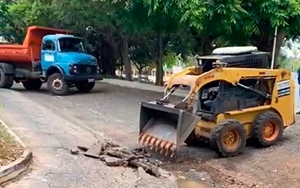 Reconstrução da Rua