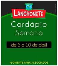 CONFIRA OS CARDÁPIOS DA LANCHONETE