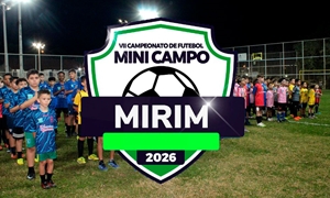 Abertura do VII Campeonato de Futebol Mini Campo Mirim 2026