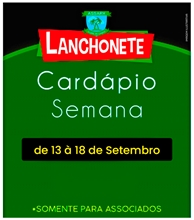 CONFIRA OS CARDÁPIOS DA LANCHONETE