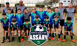 Inicio da Academia de Futebol de Campo