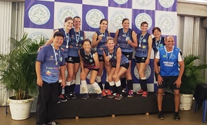 Vôlei feminino é campeão invicto da Copa Master do Monte Líbano