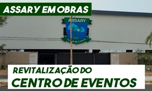 Arena Assary ficando pronta