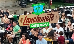 Noite incrível na Lanchonete do Assary!